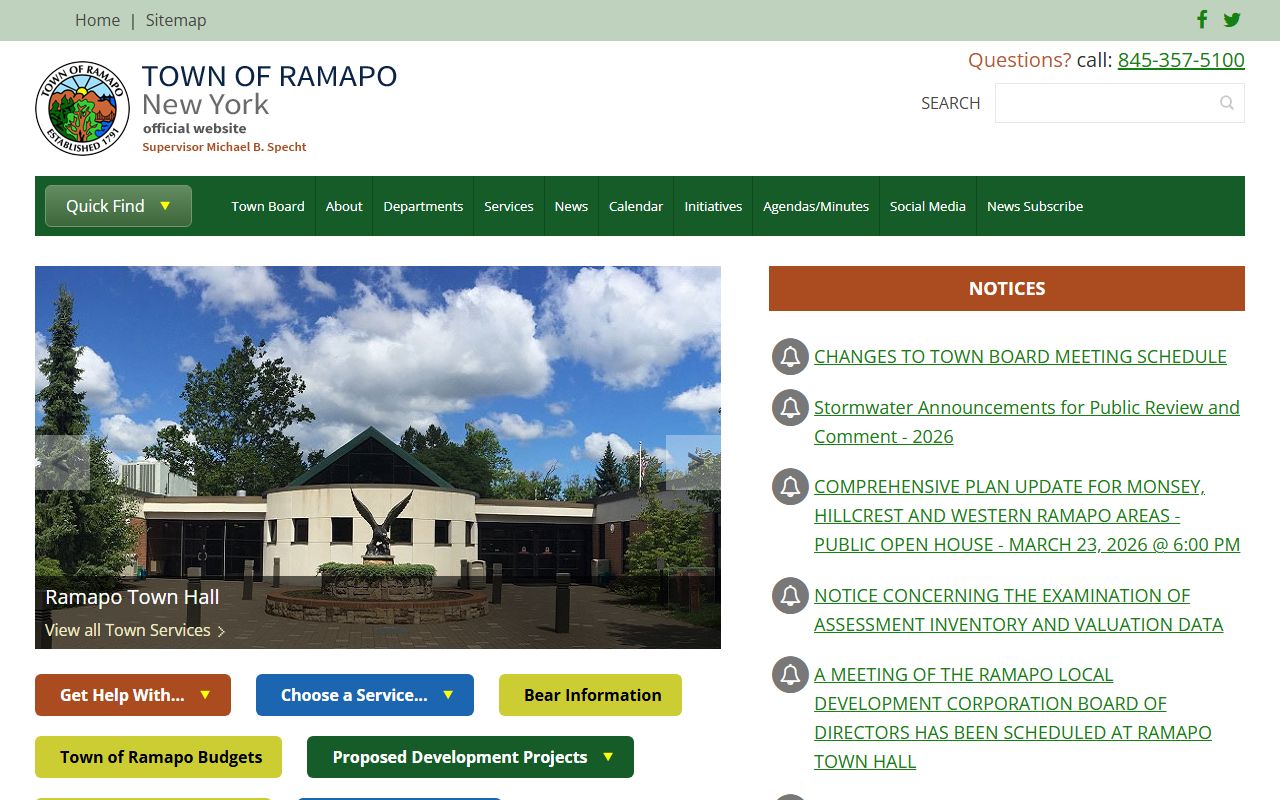 Ramapo 24 hour booking police department
